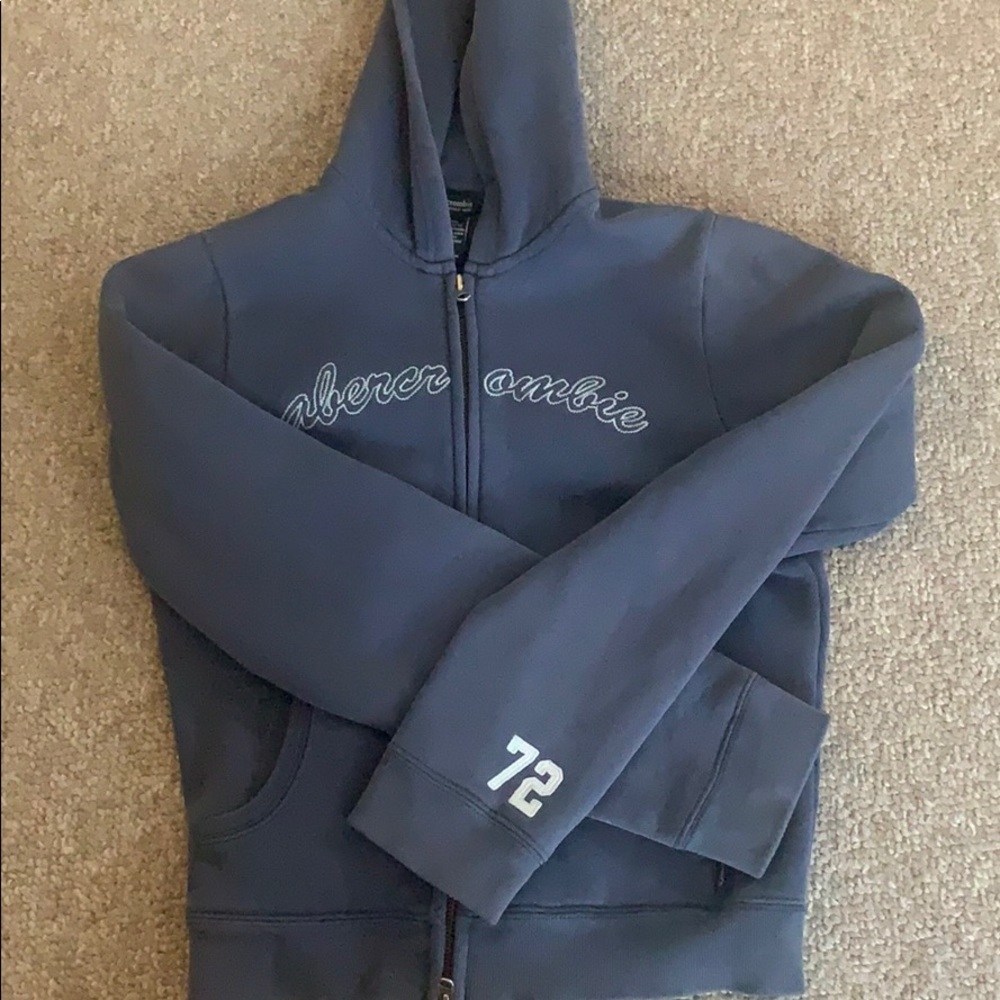 Child XL Abercrombie Zip-Up Hoodie